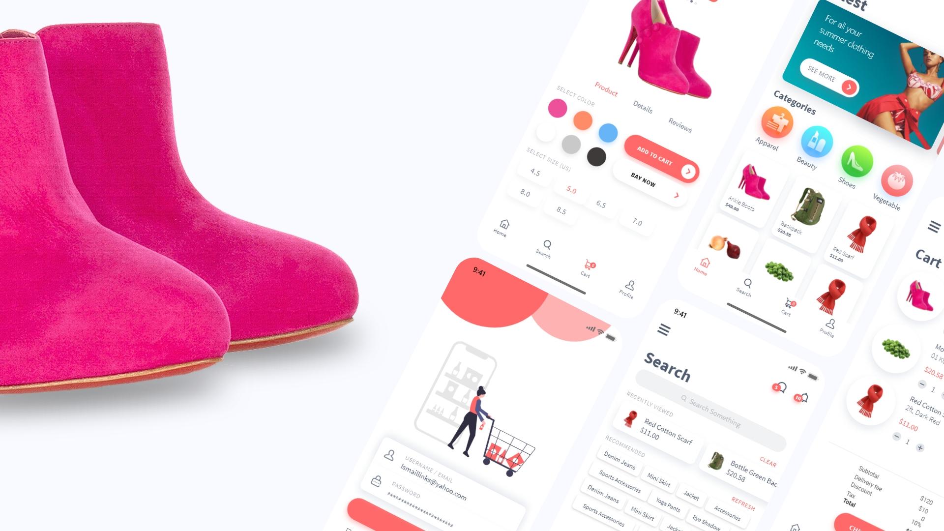 I Will Create Dynamic UI Design,UX Design,Mobile App Design