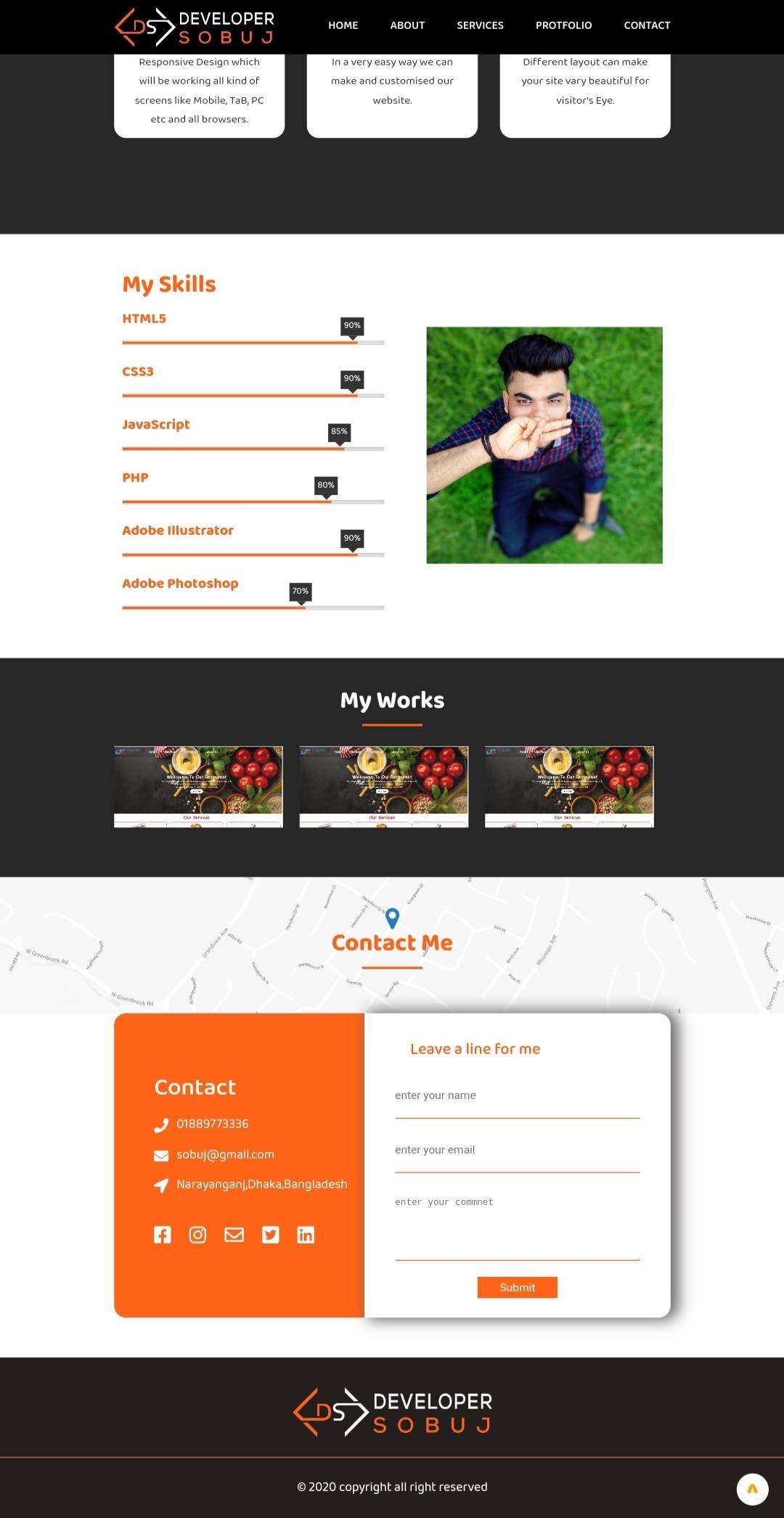 I will design fully responsive website form psd to html,xd to html or any king of images to html