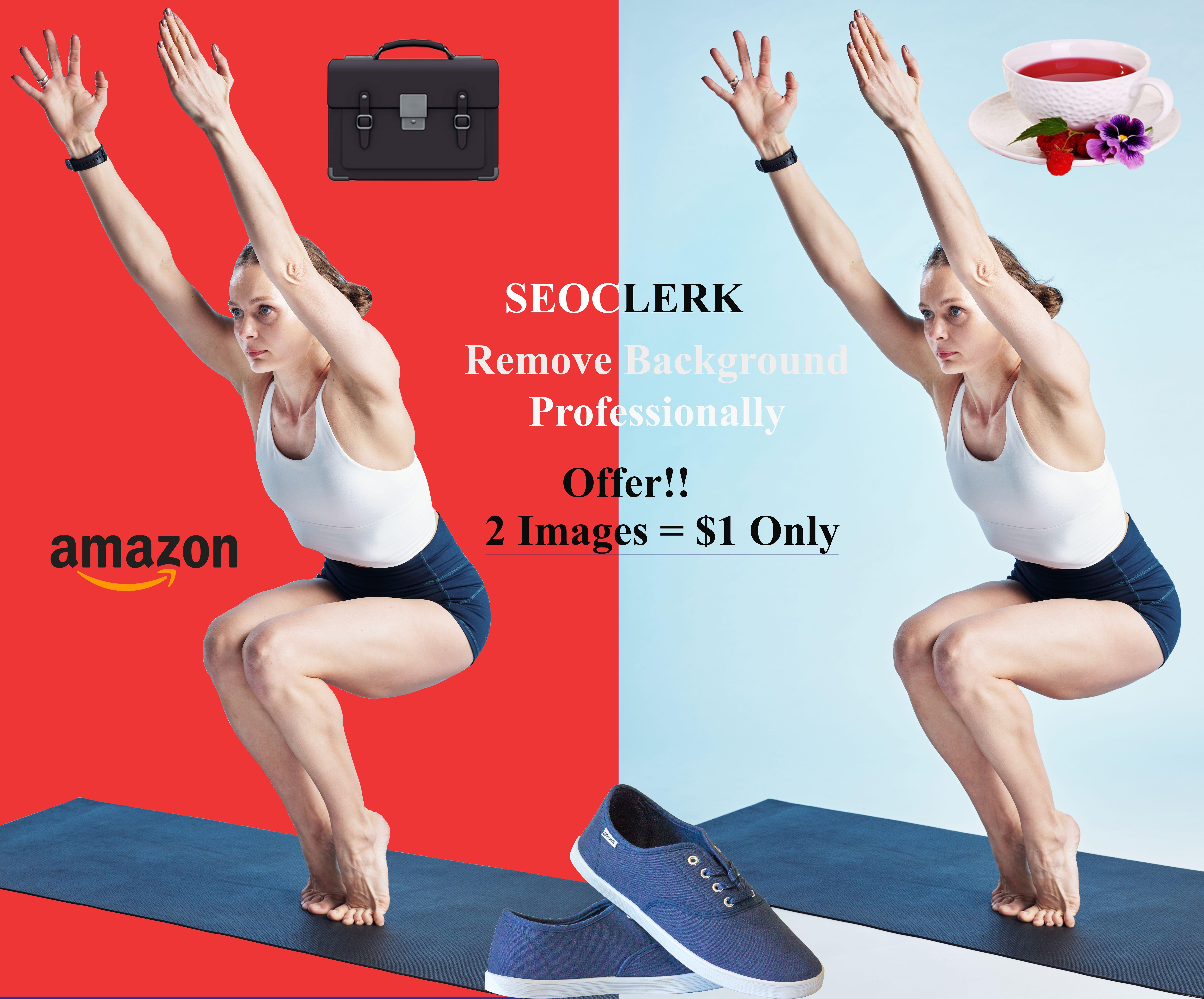 I will remove background from 2 images 