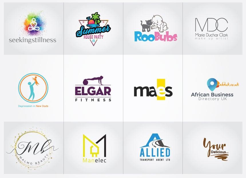 I will design, modern minimalist logo free vector files