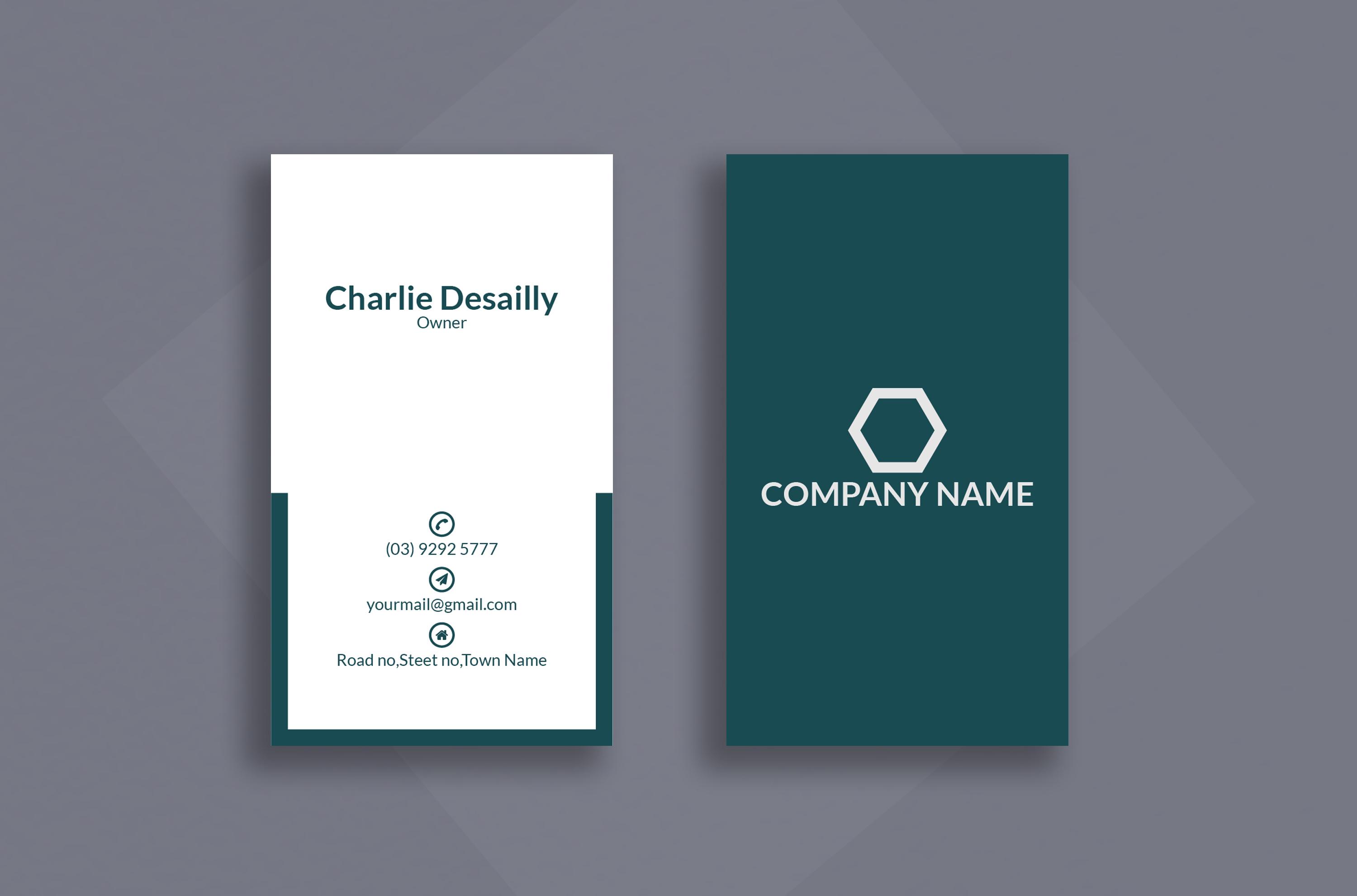 I will design amazing and Minimalist business card for you 