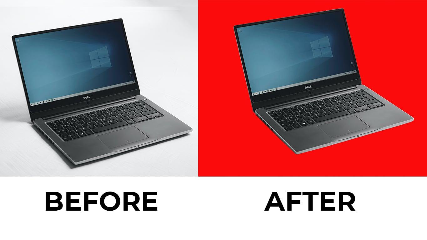 I will remove background of 4 photos