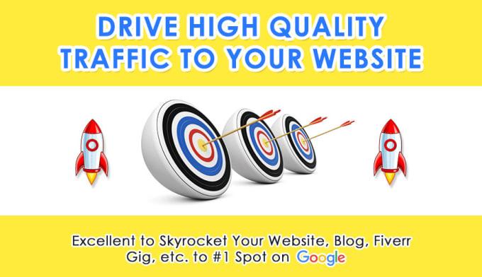 I will drive world-wide real human web traffic towards your website, blogsite, and e-commercesite
