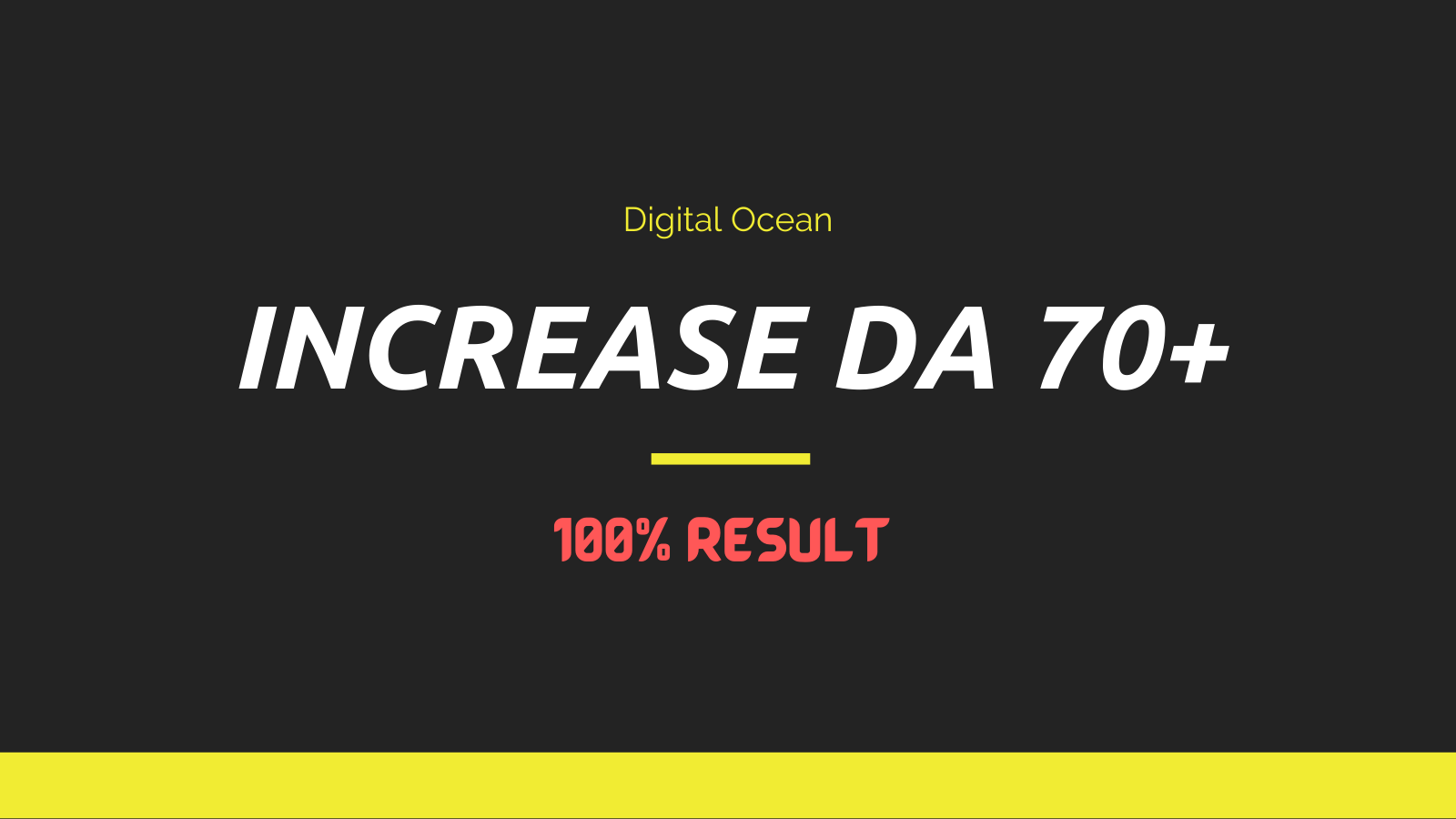 I will increase Domain Authority 70 plus with Manually backlinks