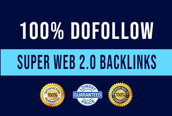 I will create 100 super web 2 0 backlinks