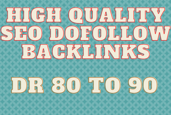 Create 120 high quality dofollow backlinks link building for seo service