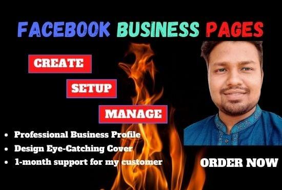I Will Create, Setup and Manage Your Facebook Business Page