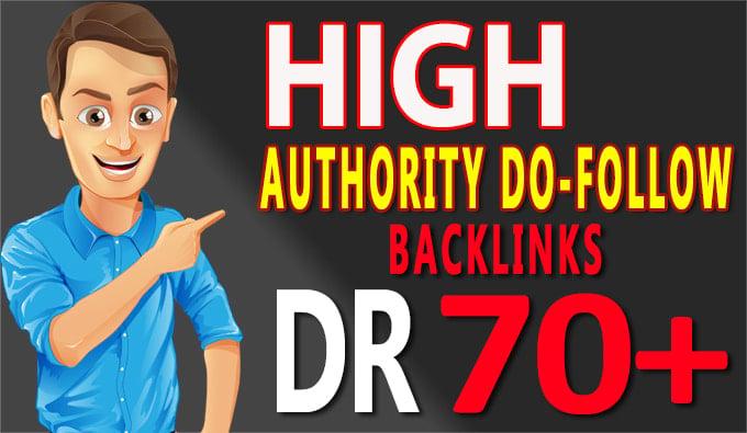 I will do best seo high DR backlinks