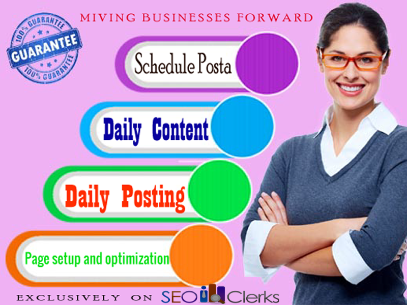 I will be your social media manager and content writer