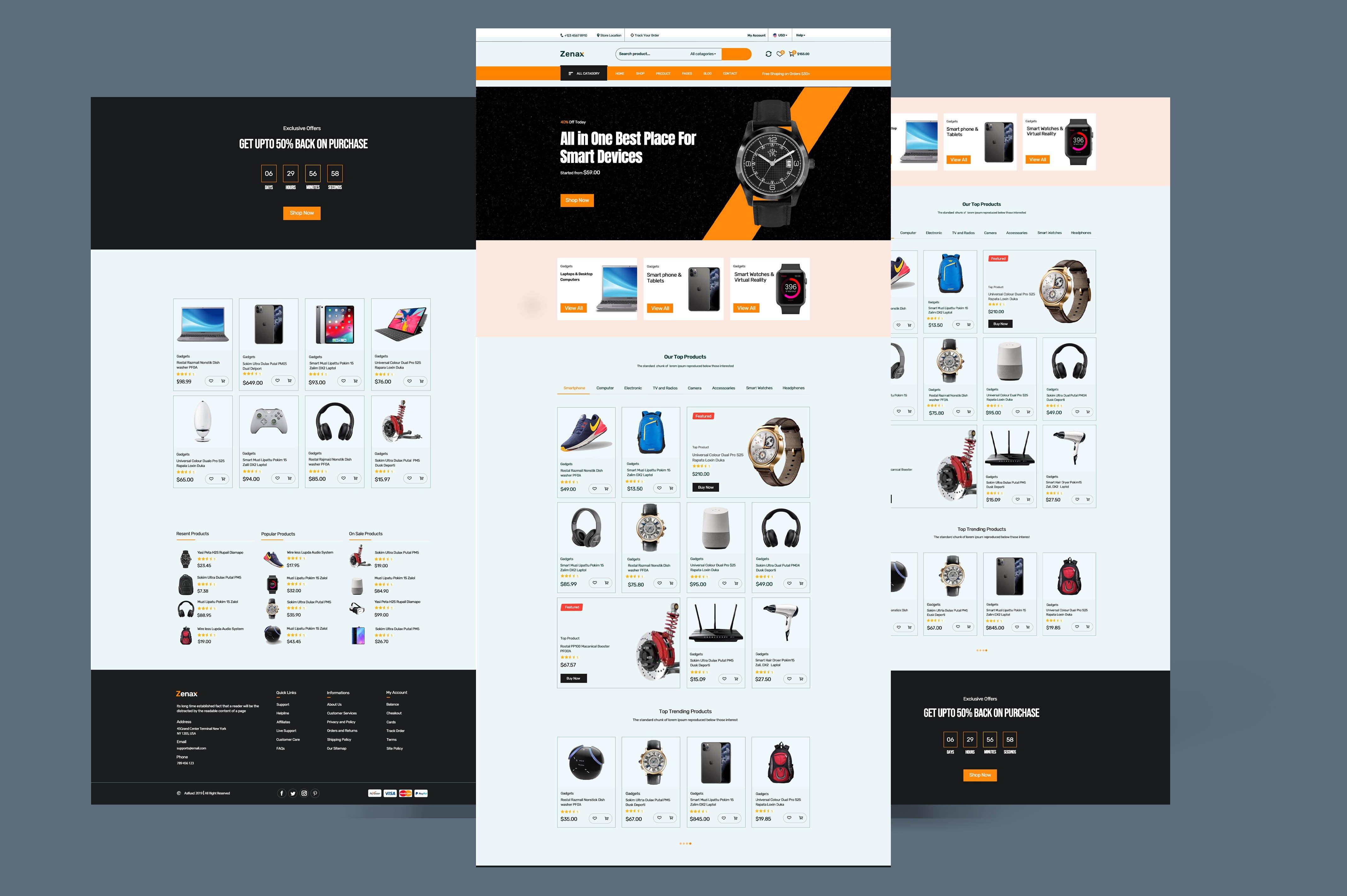 I will create and design your full business website