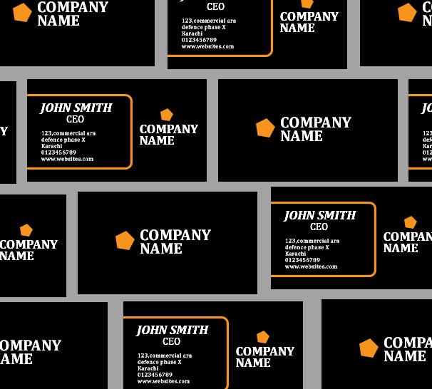 I will design professional business cards.