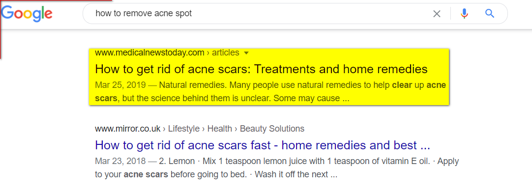 Ensured First Page Ranking on Google