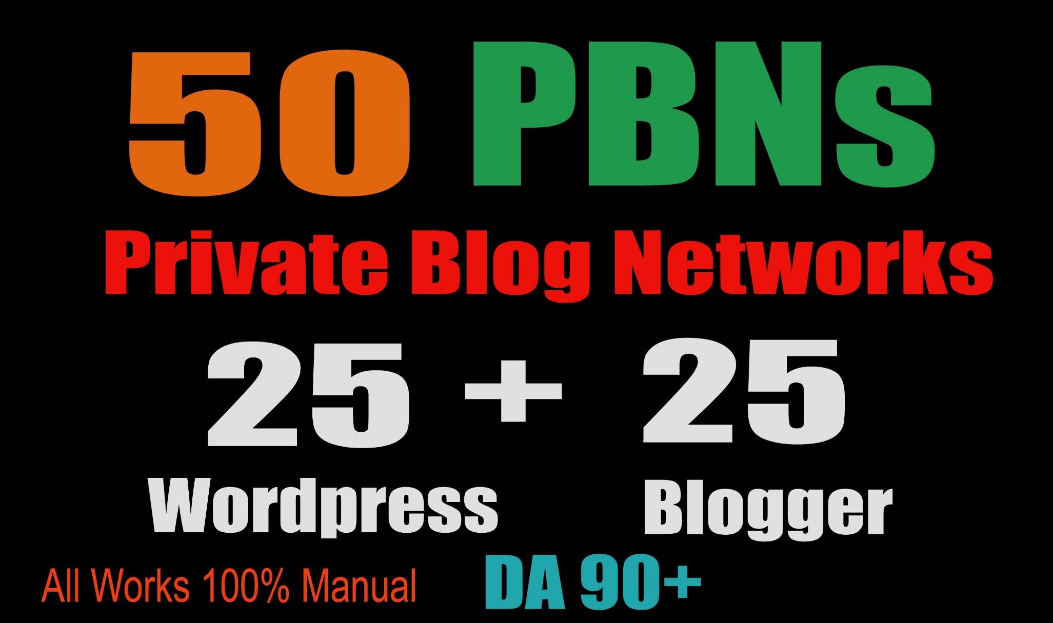 Develop 50+ Baclink, web 2.0 and Dofollow with high DA/PA in your page with amazing website 