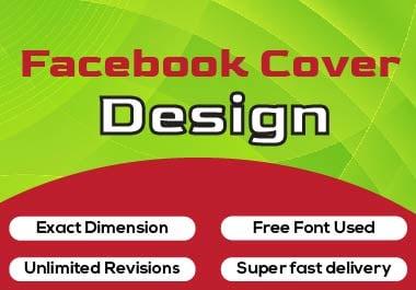I Will Create Awesome Facebook Cover Design