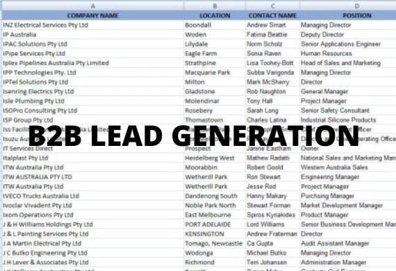 I will provide b2b lead generation and collect prospect linkedin leads