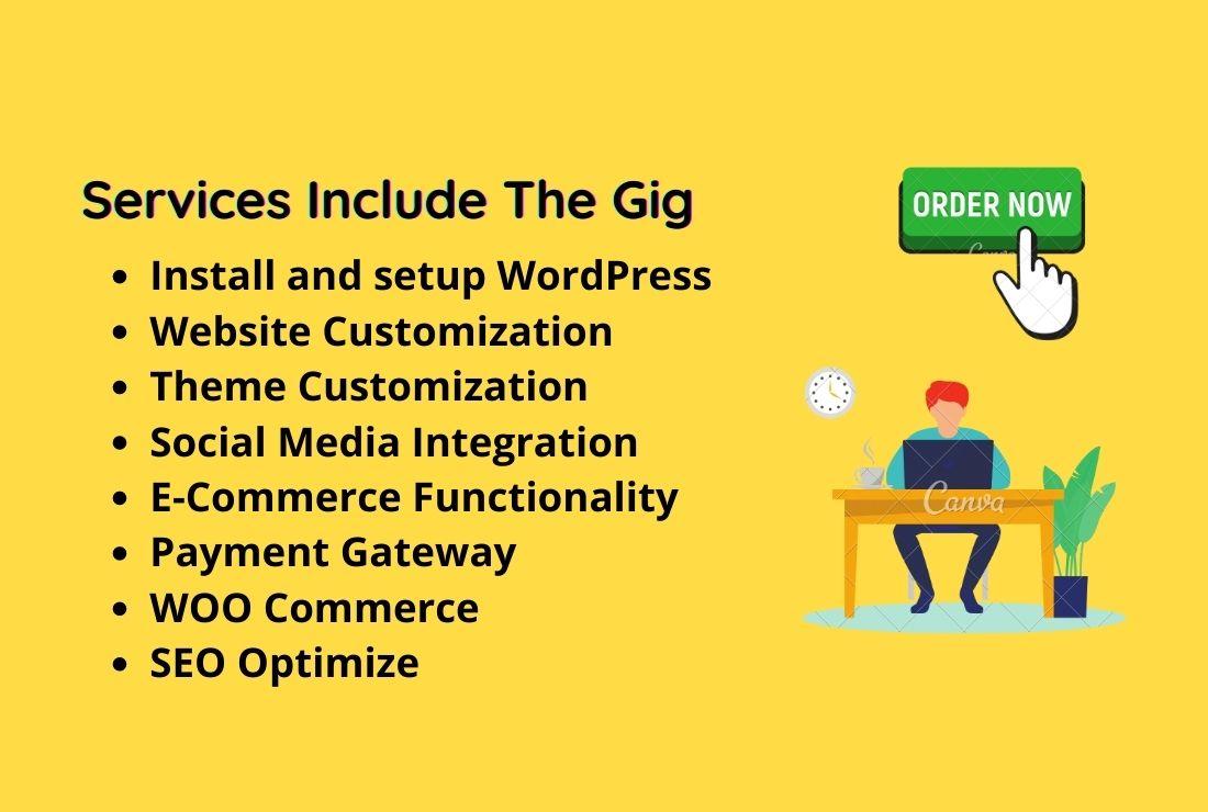 I will design and develop your responsive wordpress website