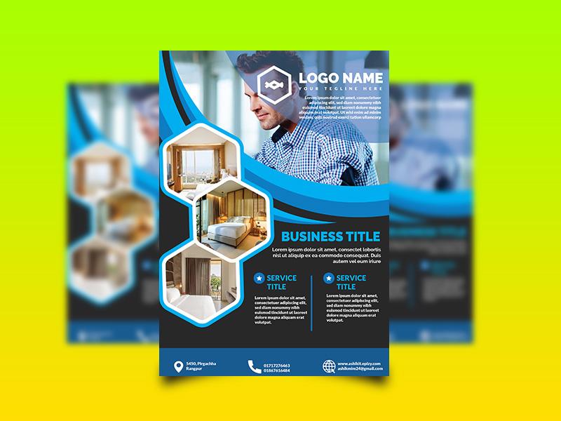 I will do design professional flyer for you 24 hours