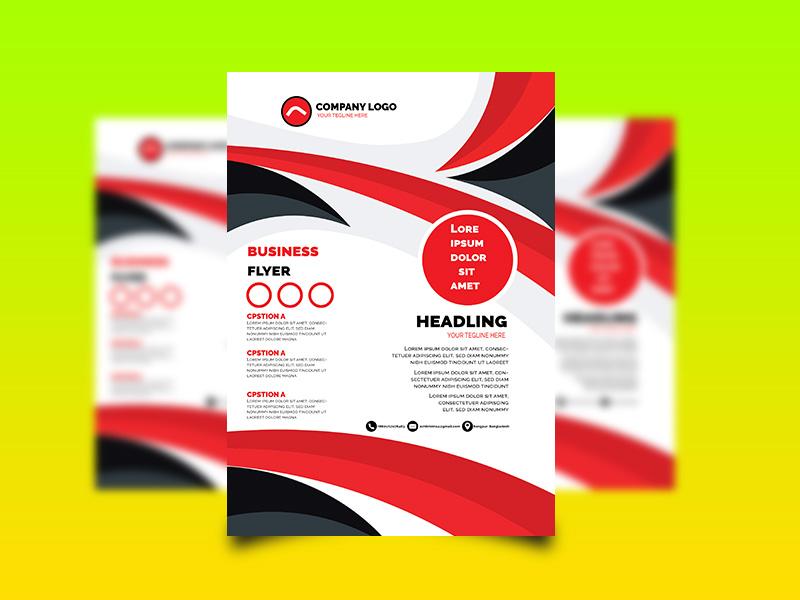 I will do design professional flyer for you 24 hours