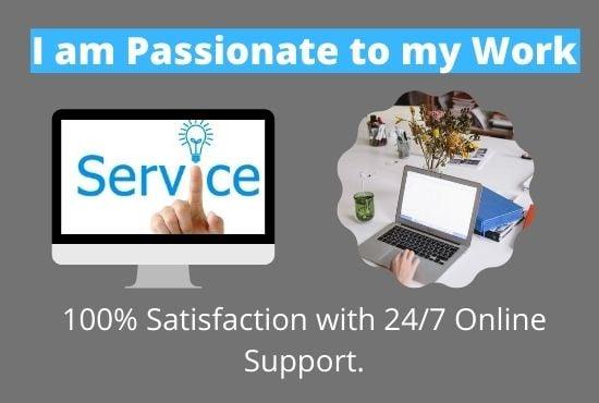 I will be your virtual assistant to perform valuable work.