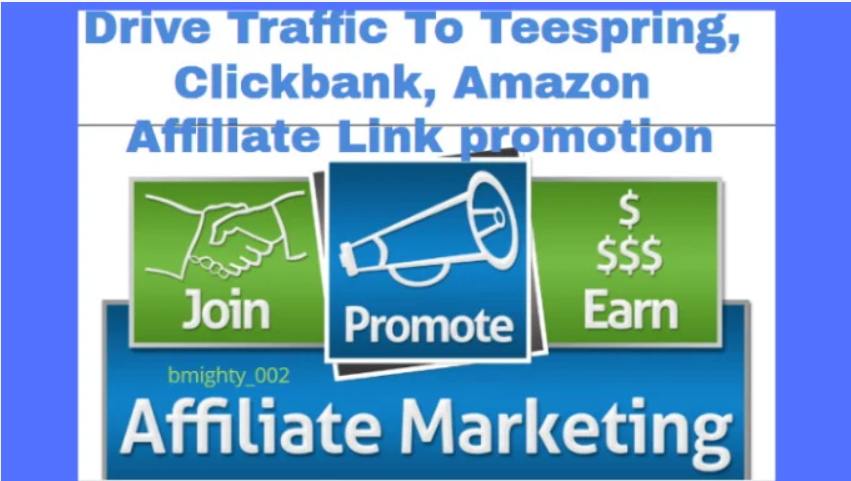 I will usa clickbank affiliate link promotion, affiliate marketing, clickbank promotion