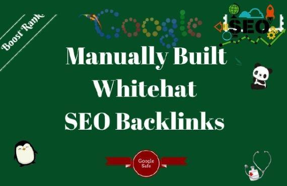 Manual 60 HQ Backlinks for Improved Google Rank