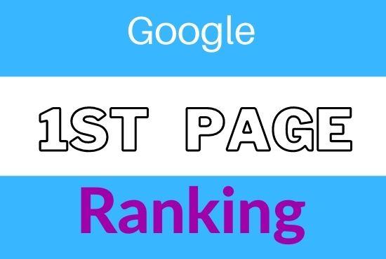 I will Promote Guaranteed rank your website on google 1st page