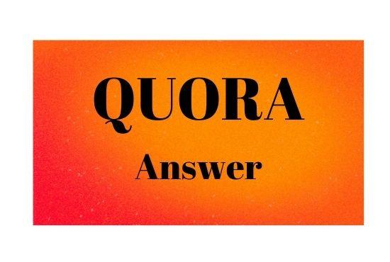 I will provide 5 high quality Quora Answer with your keywords & url 