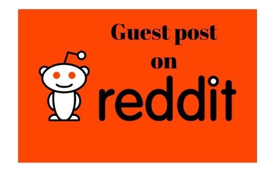 Promote Website with 5 High Quality Reddit Guest Post with Backlinks