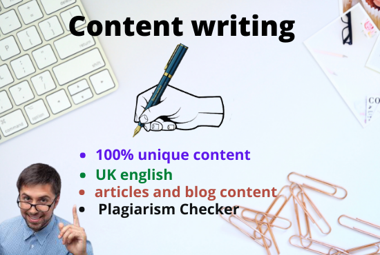 i will do 20 articles and blog contents writing and website content 