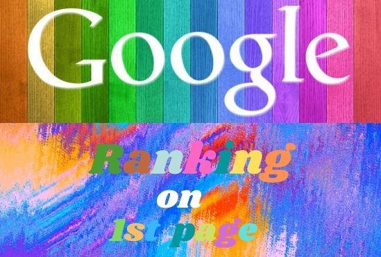  I will do Rank Your Website on Google 1st Page
