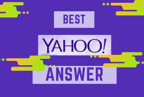 I will promote your website in 10 Yahoo Answers with Clickable link and organic traffic