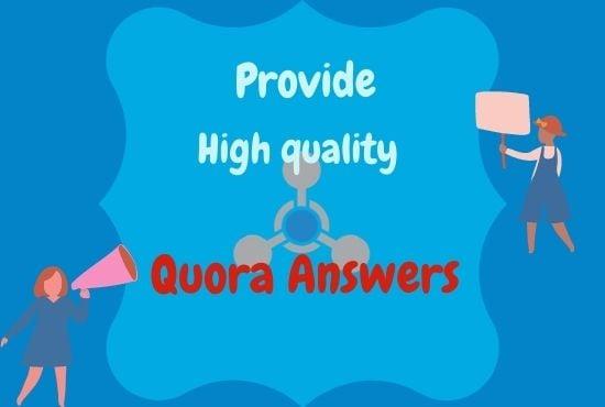 Keyword Related 20 High Quality Quora Answer with URL 