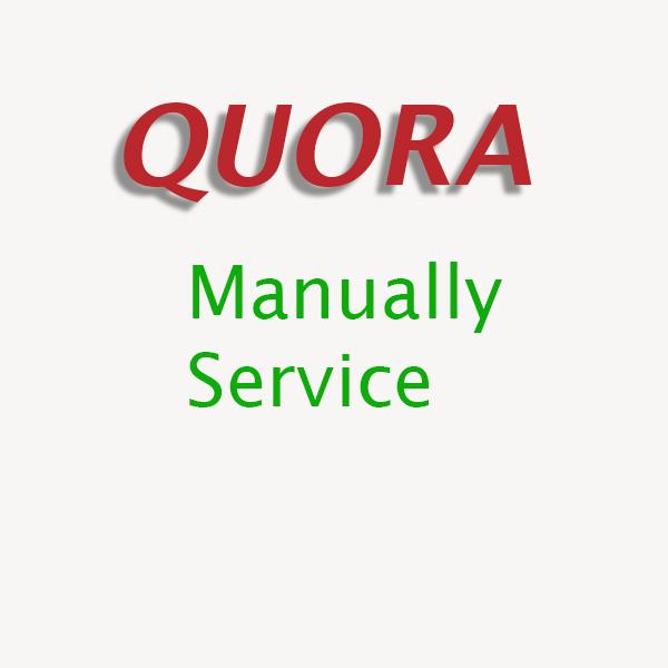 I will provide 20 High quality QUORA answers