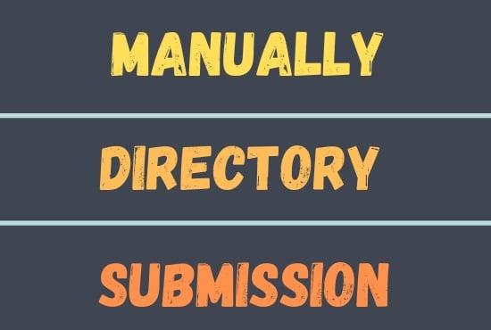 100 Niche Relevant Directory Submissions on High PR Website 
