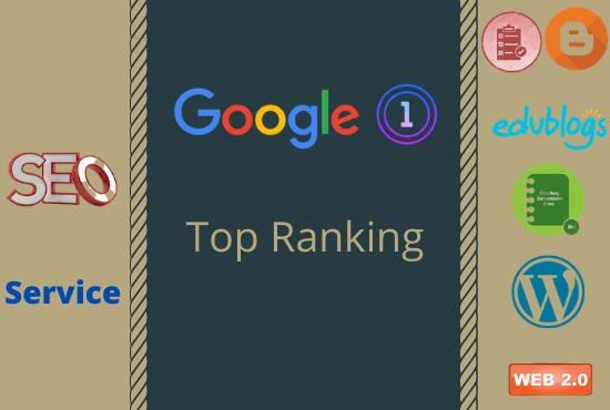 I will promote your Website on google first page ranking 