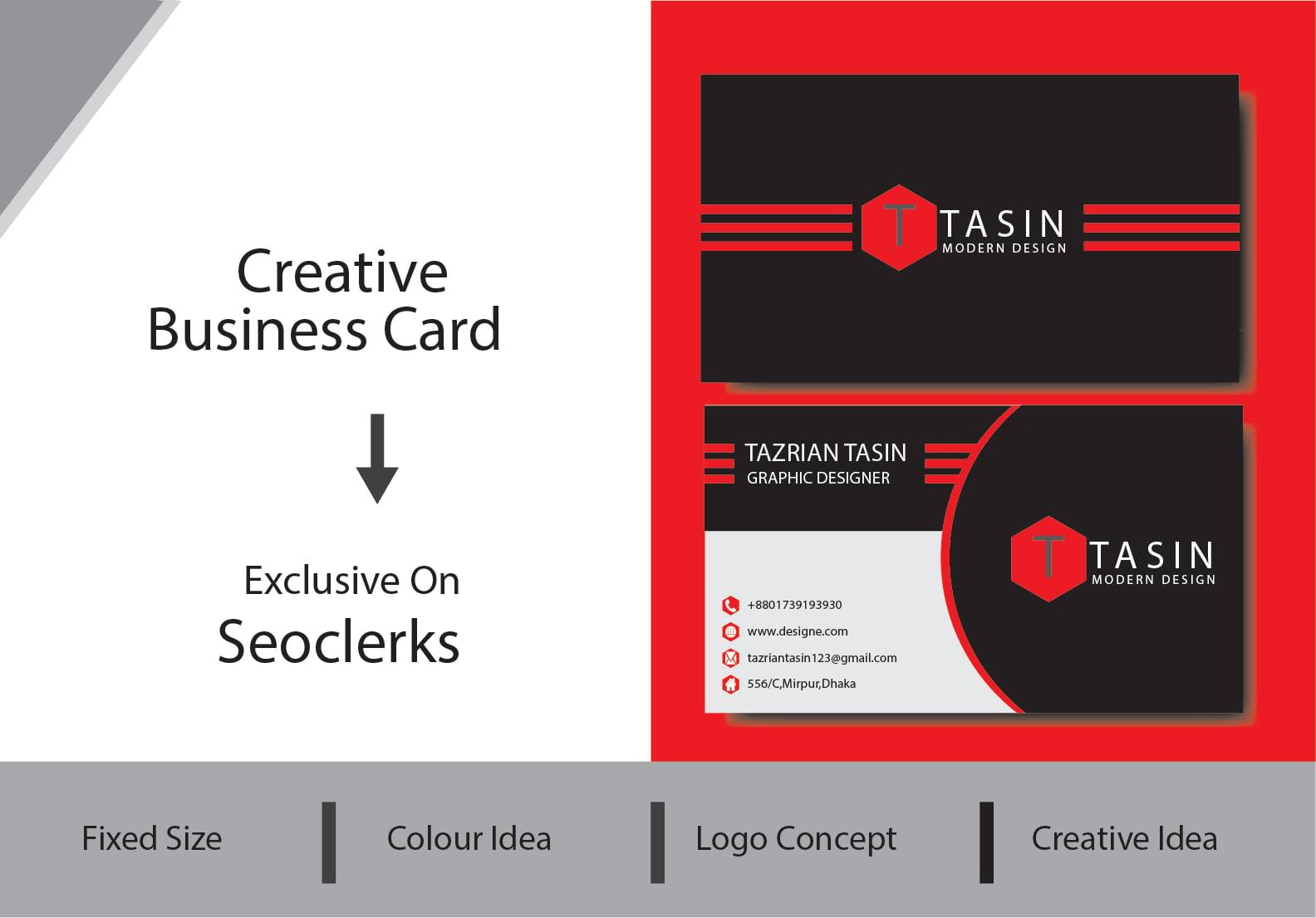 I will design unique business cards