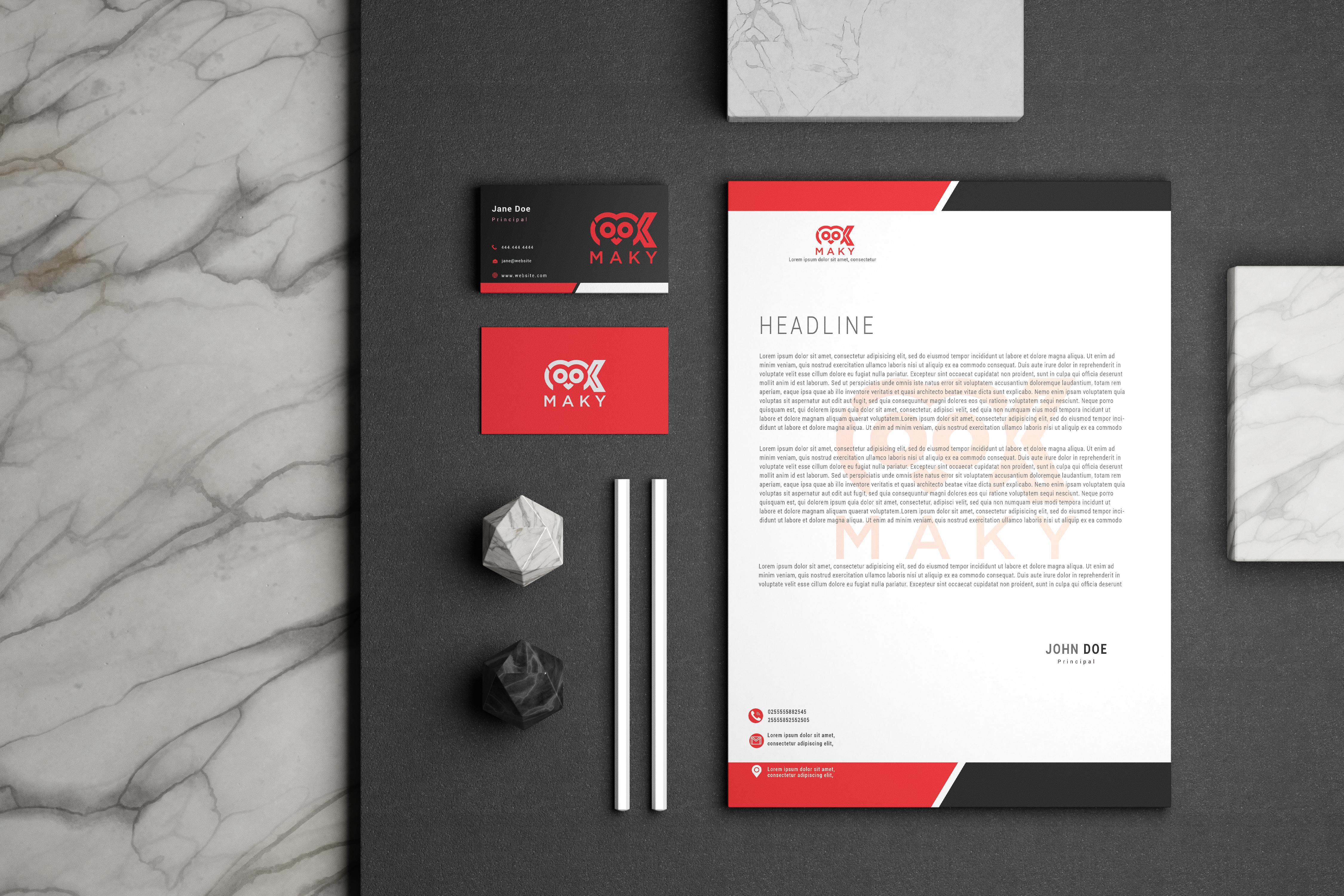 I will create unique professional two sided business card design