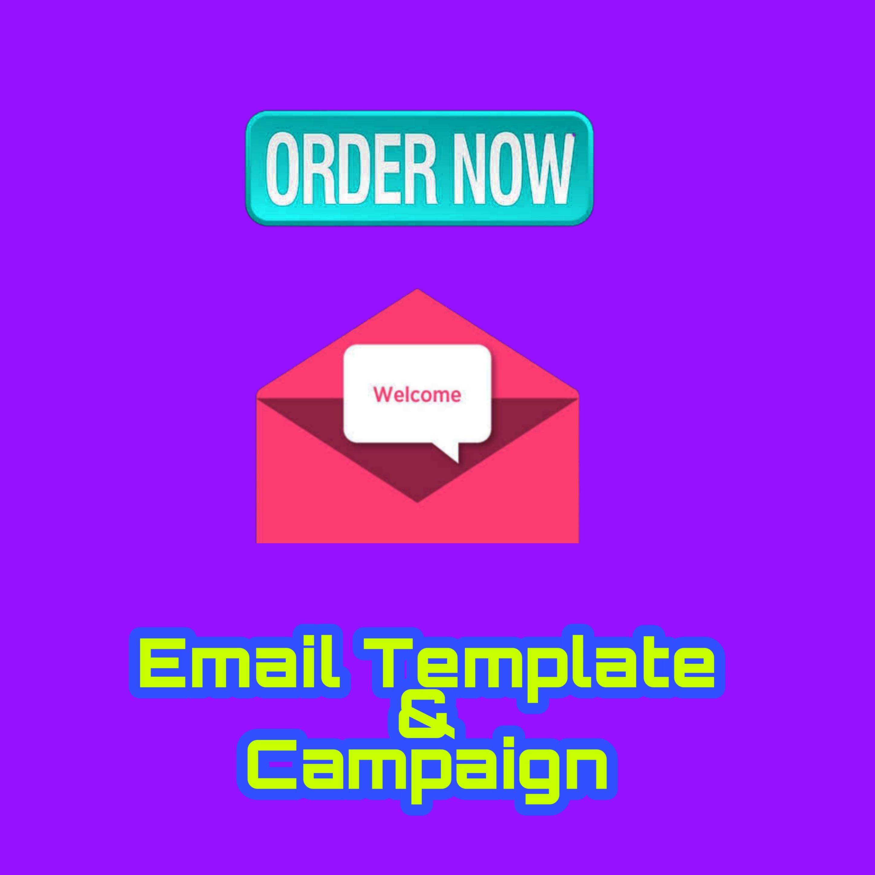 I can create mailchimp email template
