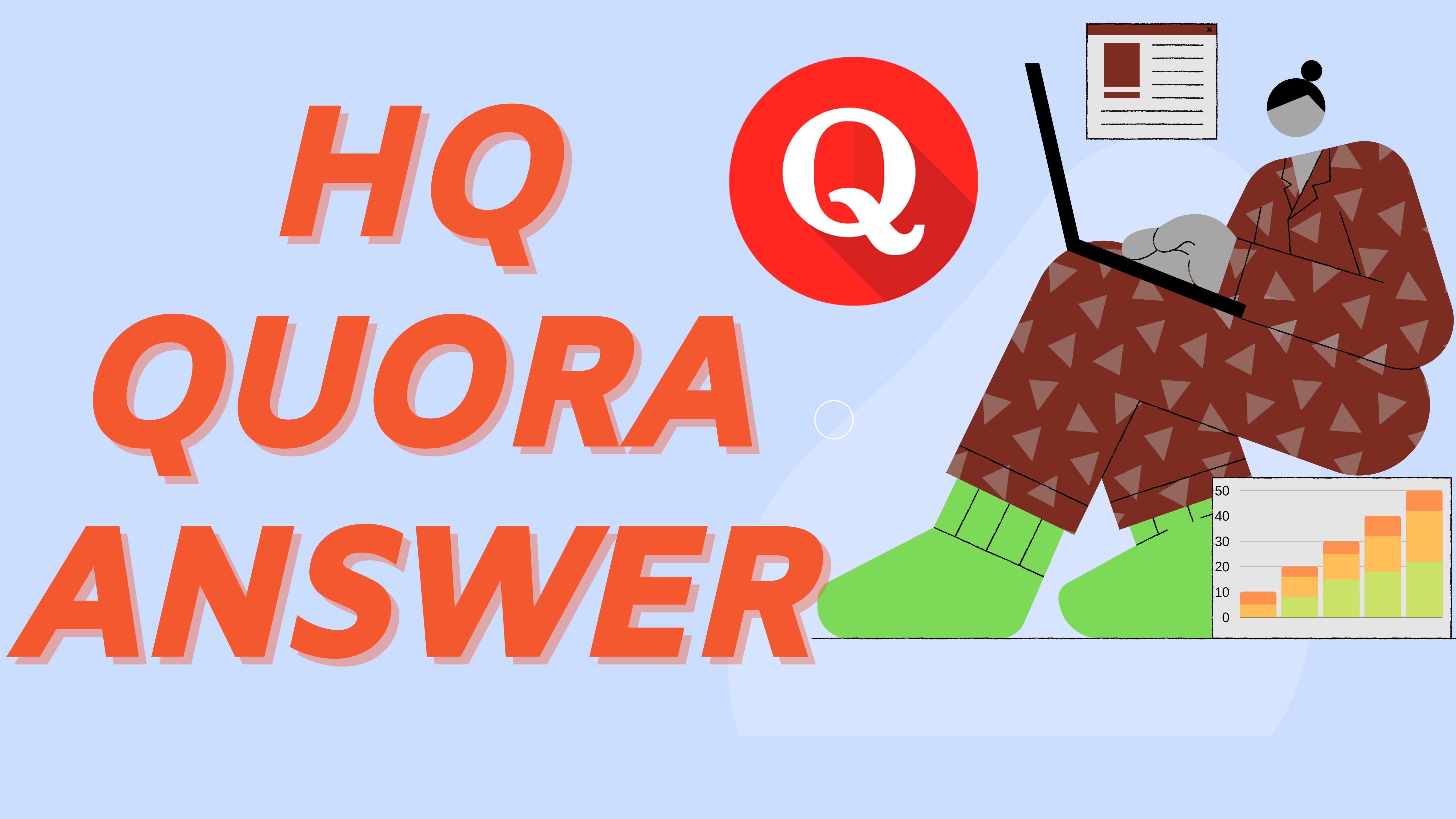 Guaranteed Promote your website 10 high quality Quora answer with your Keyword & URL