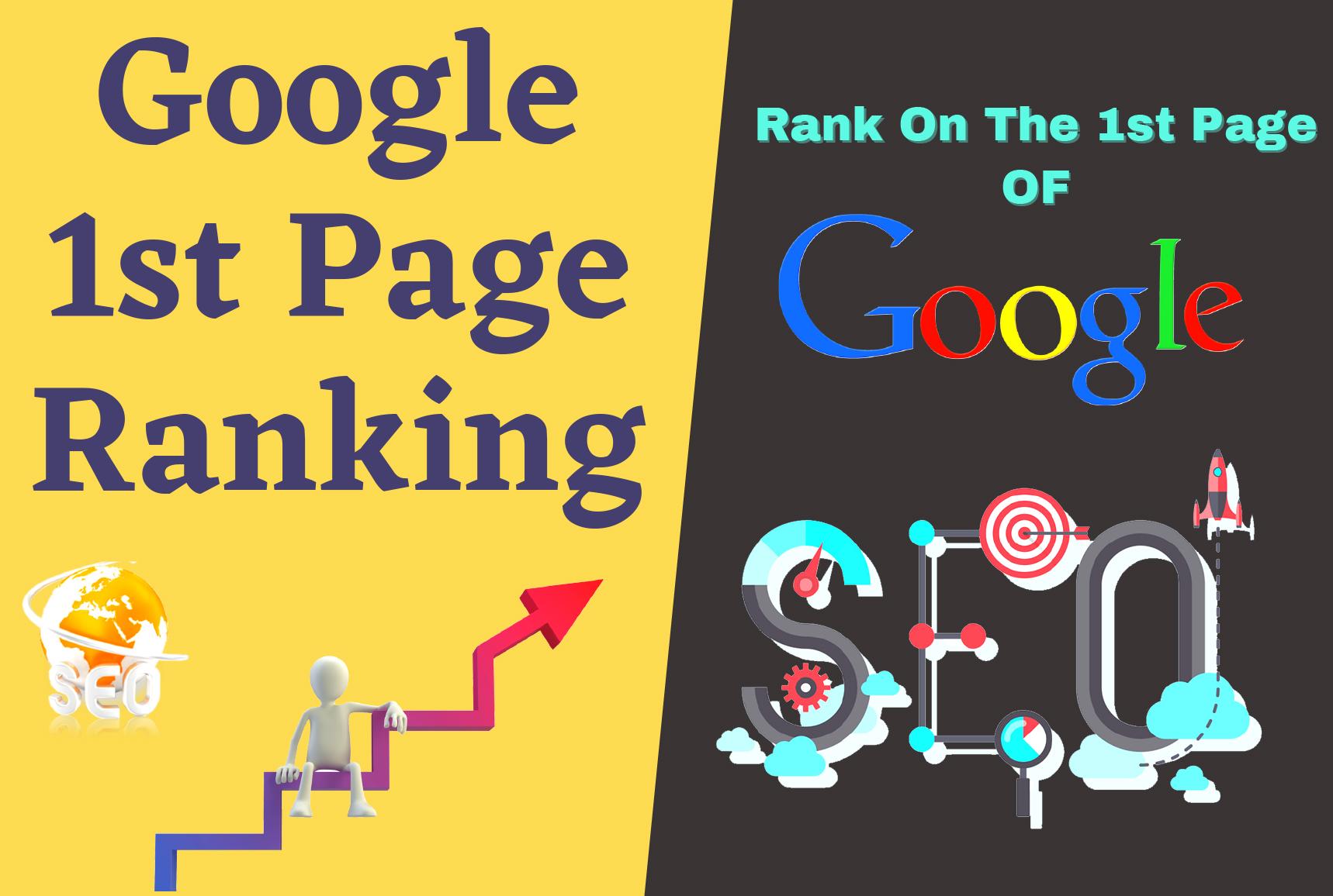 Rank Your Website on Google 1st Page With Powerful White-Hat Method