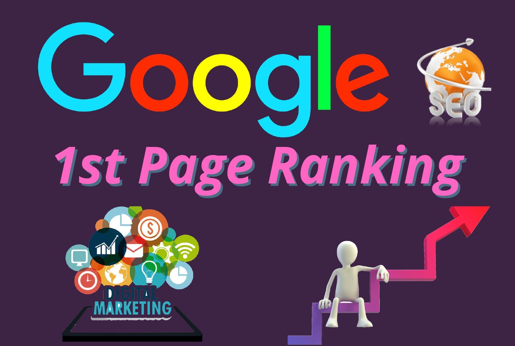 Guaranteed Google 1st page ranking for Targeted Traffic