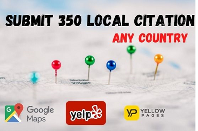 I will DO 50 Local Citation for USA,UK,CANADA.