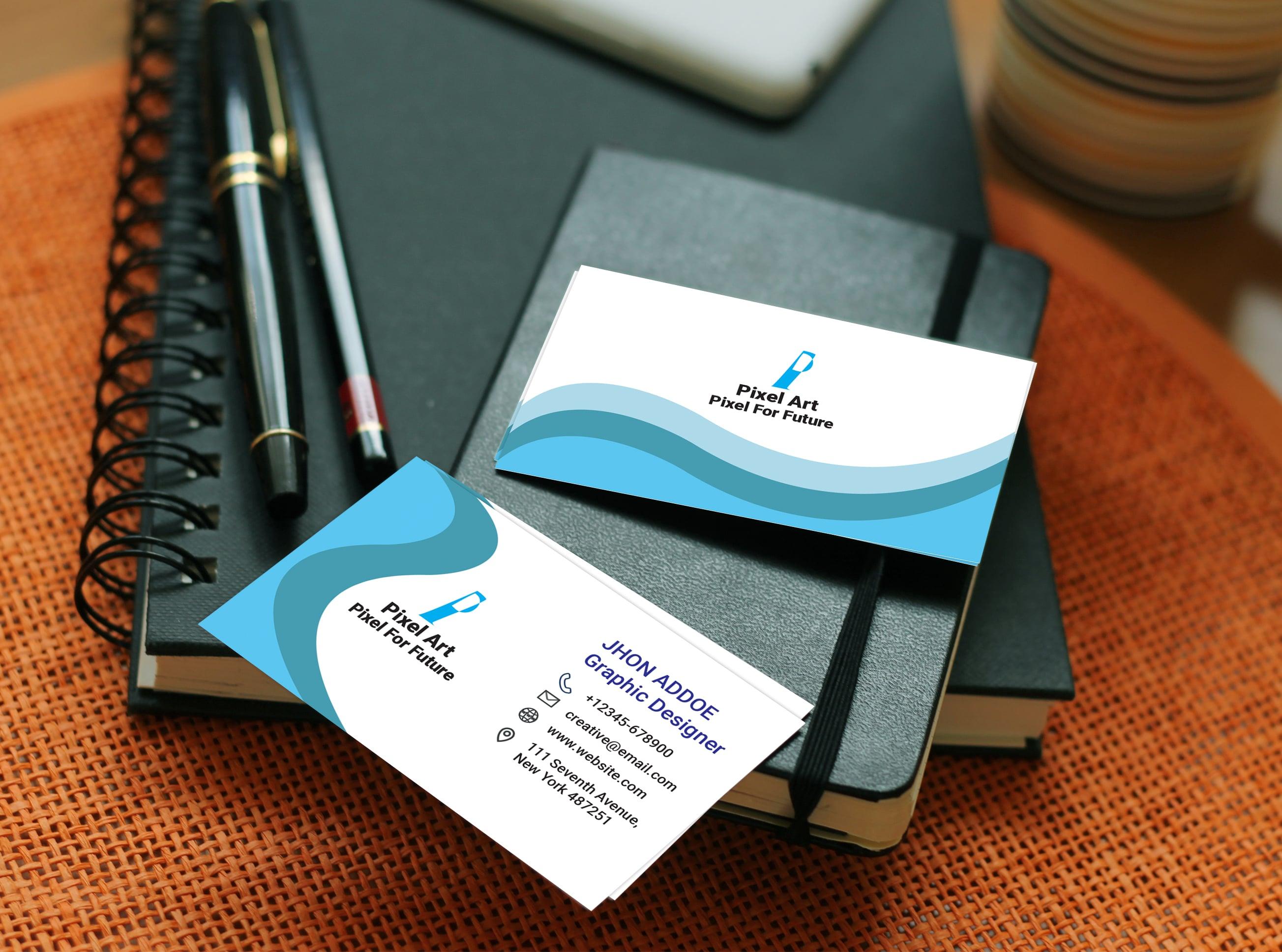 i will design premium business cards for you