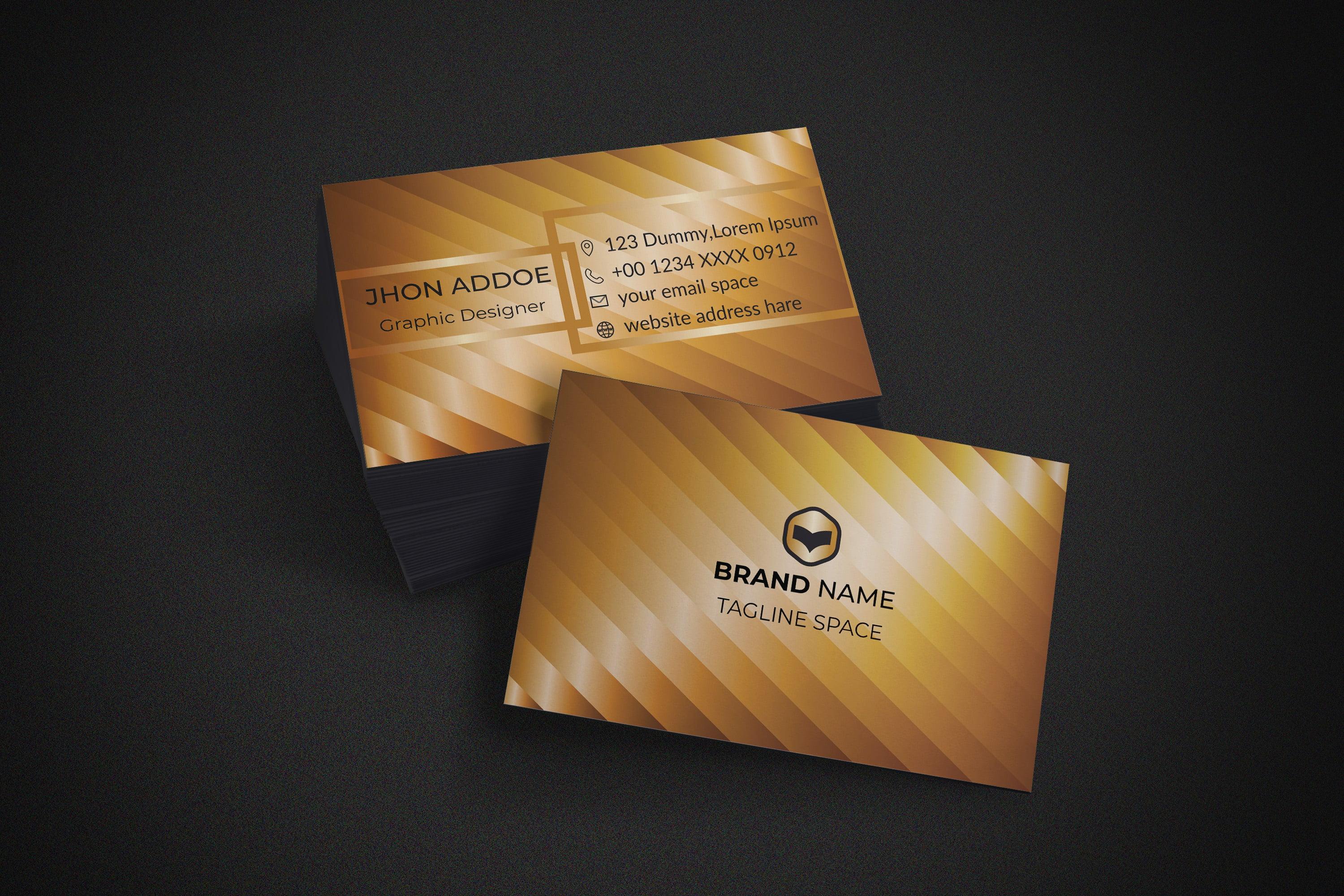 i will design premium business cards for you