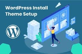 install wp, setup wordpress theme and demo import