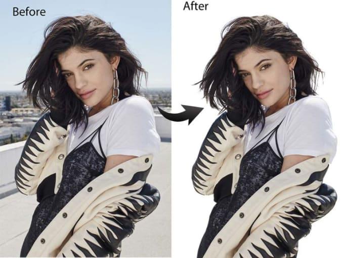 I will photoshop editing background removal of 100 images 12 hours