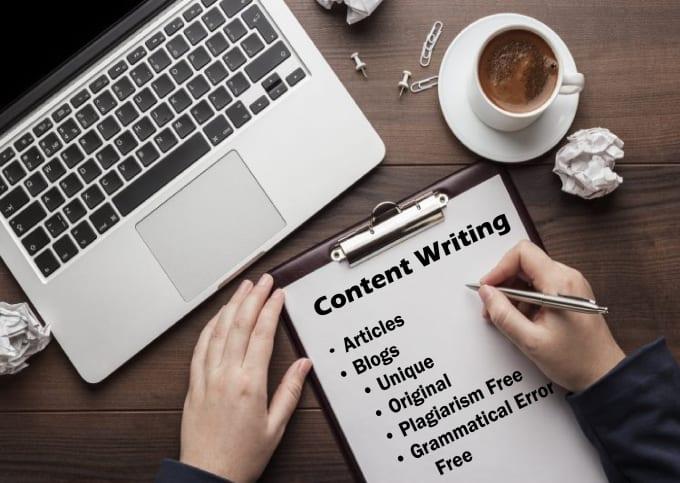 I will write 1000 words plus high quality, SEO optimized article or blog post