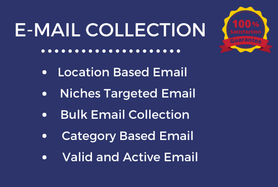 I Will Provide Niche Related 1000+ Active Email List For Email Marketing