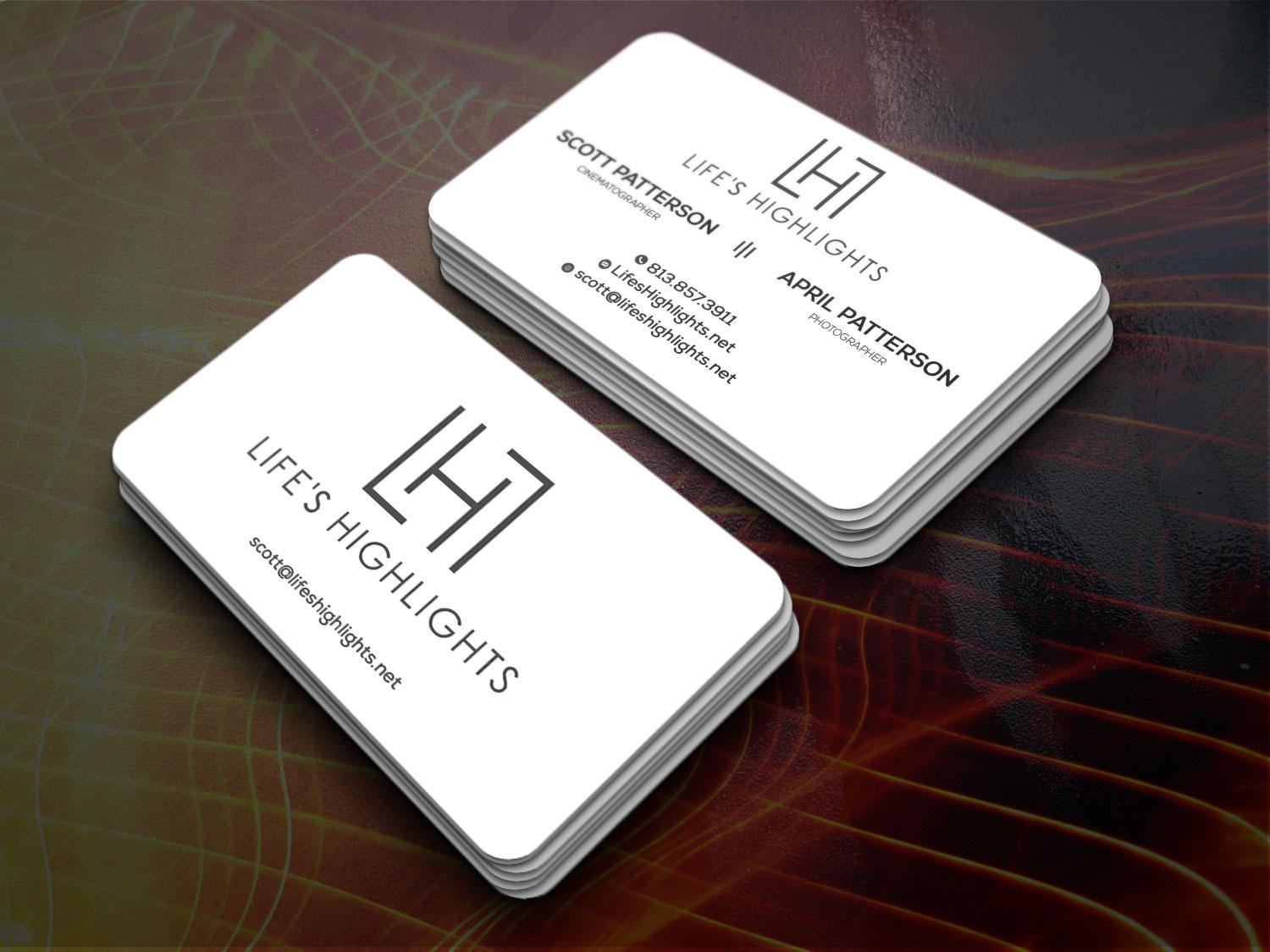 I will do professional double sided corporate business card