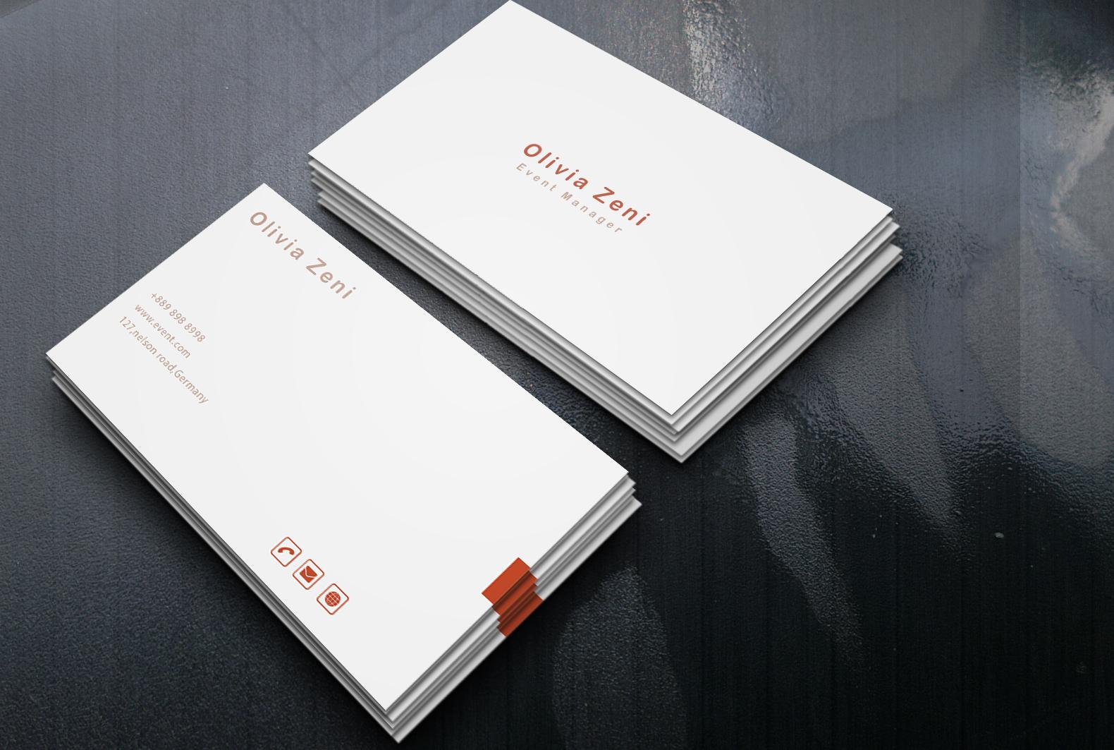 I will design professional and minimalist creative business card 